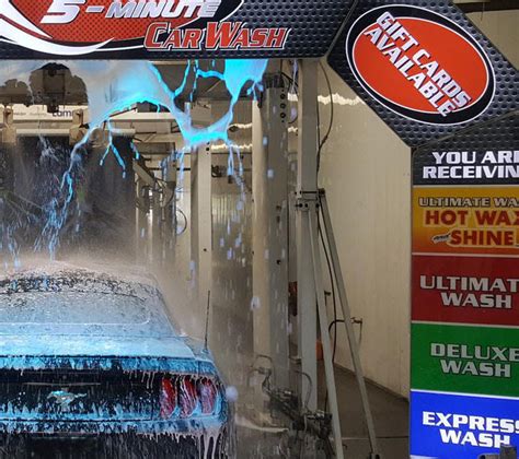 $5 car wash with free vacuum near me